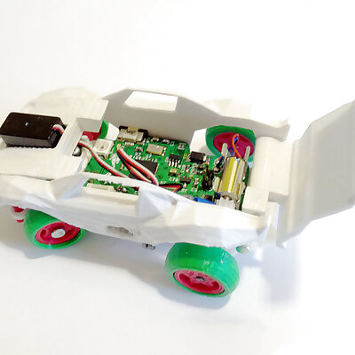 RC Car Arduinocompatible and smartphone enabled 3DRacers