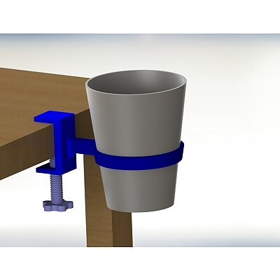 Cup Holder with vise setup