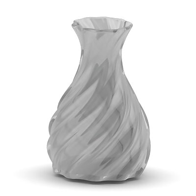 Curved vase