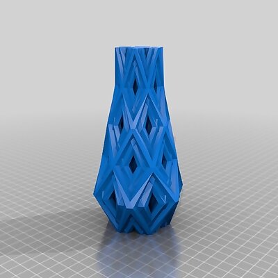Sharp Pattern Vase