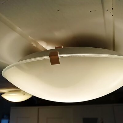 Ceiling lamp clamp