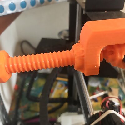 Filament Guide on Groove Head CClamp