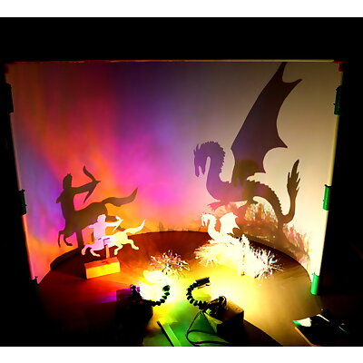 Light and Shadow Play Screen Clamp