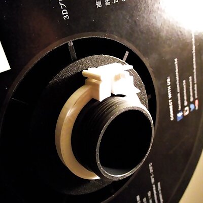 Ender3 Spool Holder Clamp for original threaded holder