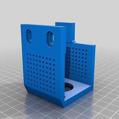 CR10 Z axis stepper  damper clamp with alignment