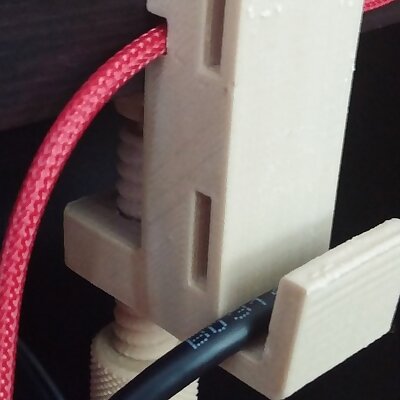 Table Clamp for Cables and Hook
