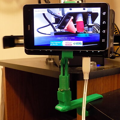 Adjustable Clamp for Phone as Wifi Cam