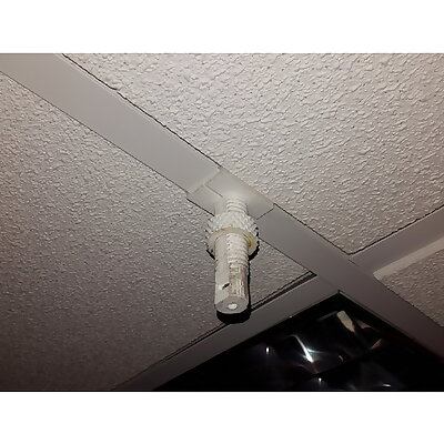 Dropped ceiling clamp