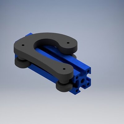 Sliding Clamp for 25x25 mm profile
