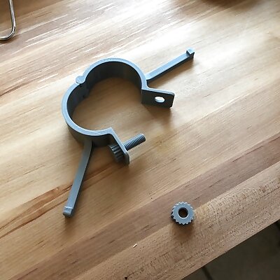 Fully 3D Printed Hinged Clamp With Source