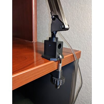 Lamp Clamp  Adjustable Desk Task Lamp