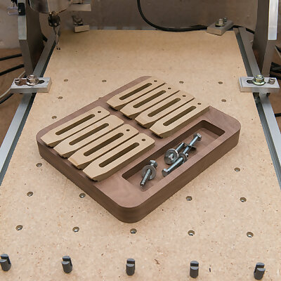 CNC Router Clamp tray