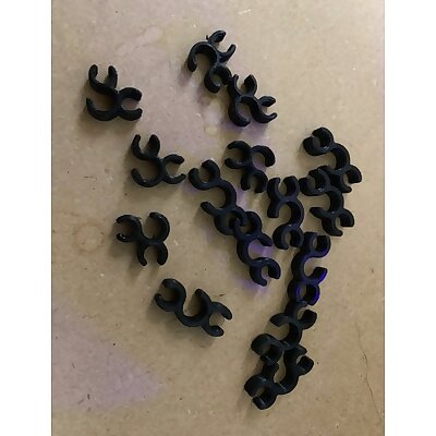 CR10 Bowden Tube Cable Clips
