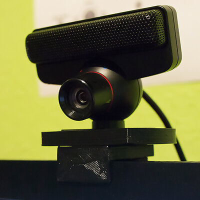 PS3 Eye Monitor Cam Holder