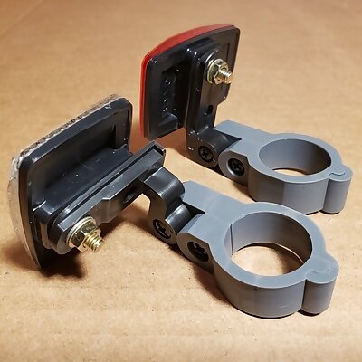 Bicycle Frame Reflector Clamp Mount