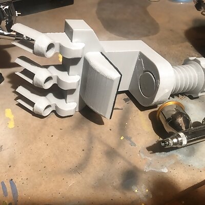 Airbrush holder table clamp
