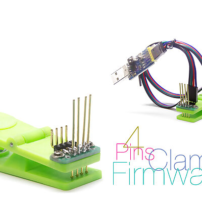 Clamp for firmware controllers 4 pins
