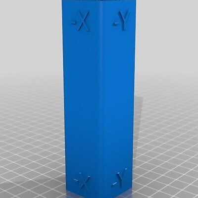Monoprice Mini Delta Dimensional Tower Test Print