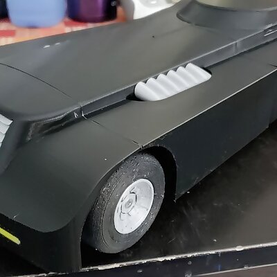 Batmobile Open RC Body and Rims