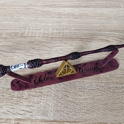 Elder Wand Dumbledore Wand from two parts with possibility printing horizontally and vertically
