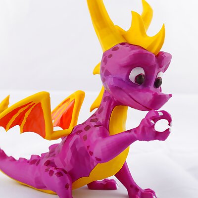 Spyro the Dragon poses Okay 👌 MMU