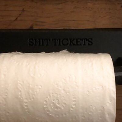 Print in place Toilet Paper holder