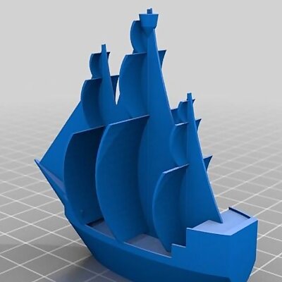 OpenSCAD Pirate Ship