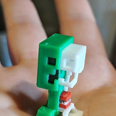 Minecraft Mini Creeper Anatomy