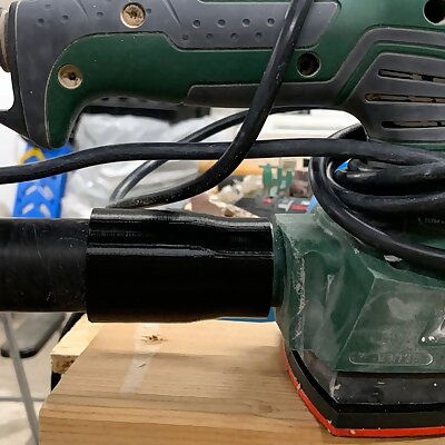 Sander to Vacuum adapter