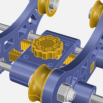 Adjustable Spool Support