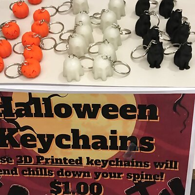 Halloween Keychains