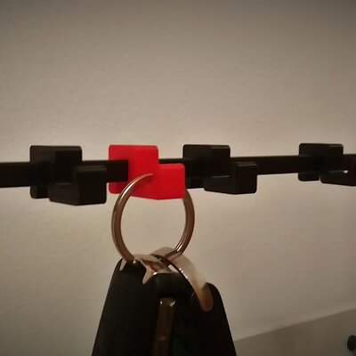 Hooks for Ikea Hemnes Storage Bench rail
