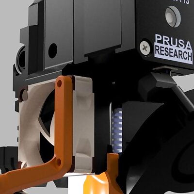 Prusa MK3S 55mm nozzle camera mount