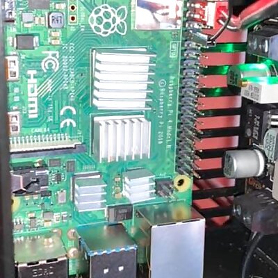 Raspberry Pi 4 and DCDC converter Box
