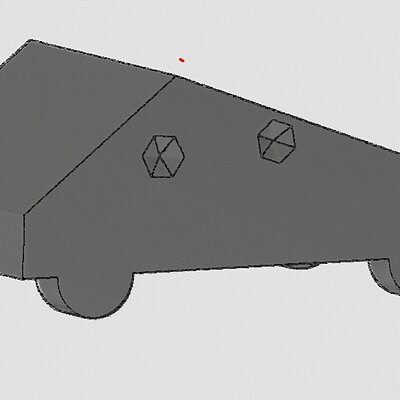 Tesla Cybertruck low poly repaired