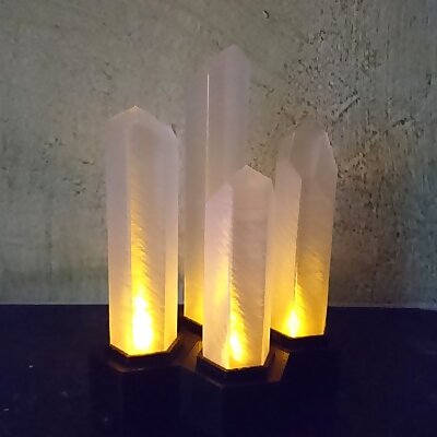 Light up Goauld Power Crystal