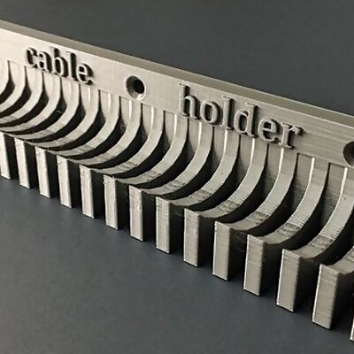 cable holder for 20 laboratory and test cables