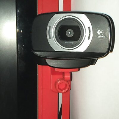 Monitor Side Mount for WebCam