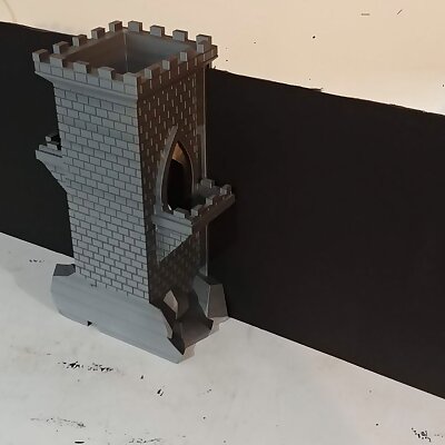 DD Dice Tower and DM Screen with 5mm channels