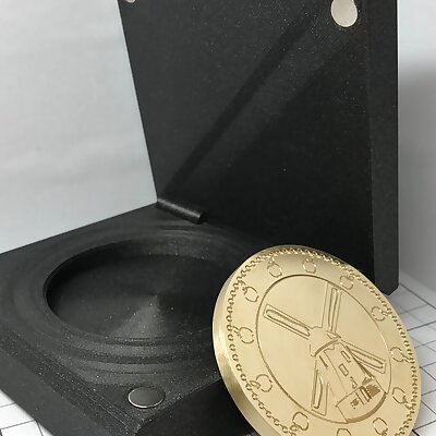 Collector coin  jewelry box