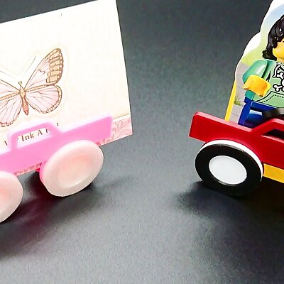 Business Card Holder  Multi Color Truck incl tutorial