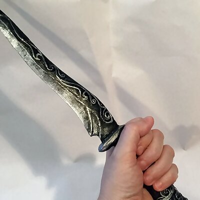 Ebony Dagger from Skyrim by Shadowcraft remix