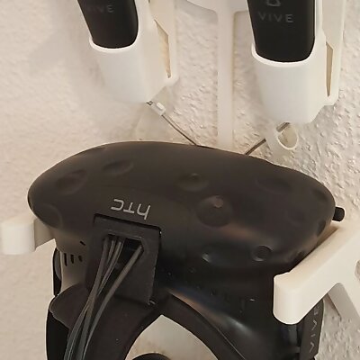 HTC Vive Mount HMD  Controllers  charging