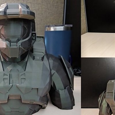 Halo Master Chief Bust