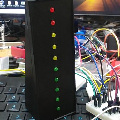 10 LED VU Meter Stand for 5mm LEDs