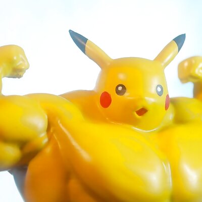 Ultra Swole Pikachu