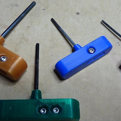 Allen wrench  hex key T handles