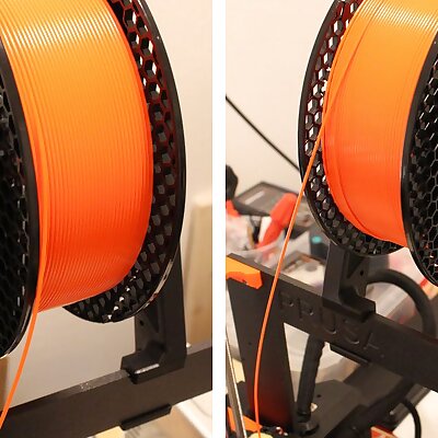 Spool Holder adjustable with bearings for Prusa i3 MK3S