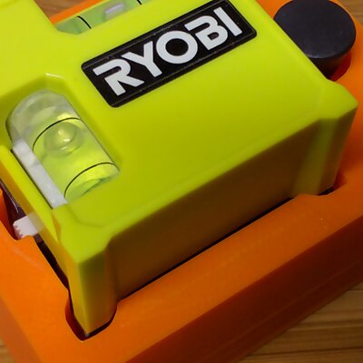 Ryobi cube laser level holder