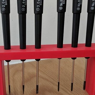 Freestanding Screw Driver Stand with Magnets